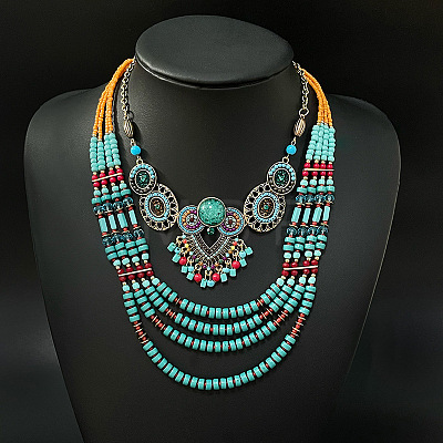 Turquoise Jewelry Sets FS-WG1F001-03-1