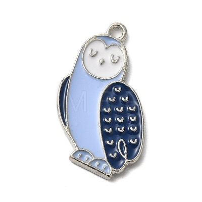 Winter Theme Alloy Enamel Pendants ENAM-M002-04H-P-1