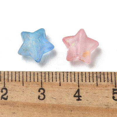 Gradient Color Transparent Acrylic Beads X1-OACR-M023-04B-1
