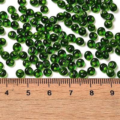 Transparent Colours Glass Seed Beads SEED-P006-02A-01-1