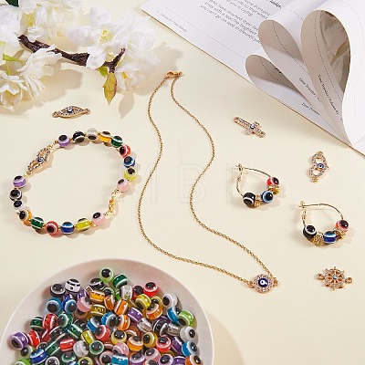430Pcs DIY Jewelry Making Kits RESI-SZ0001-45-1