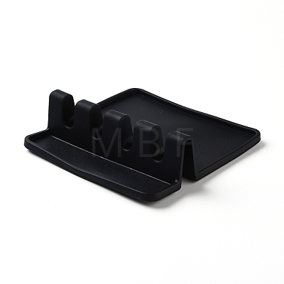 Silicone Multiple Utensil Rest with Drip Pad SIL-H001-01A-1