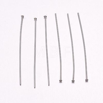 Tarnish Resistant 304 Stainless Steel Flat Head Pins LS-STAS-H358-03B-1
