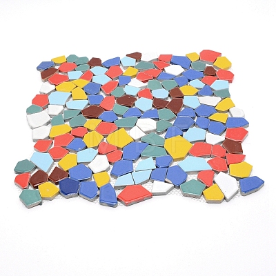 Porcelain Cabochons Mosanic Tile DIY-WH0204-51B-1