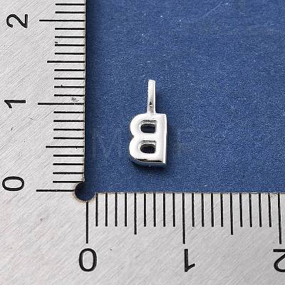 925 Sterling Silver with Cubic Zirconia Charms STER-Q004-01B-S-1