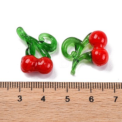 Fruit Food Glass Pendant RESI-U001-03C-1
