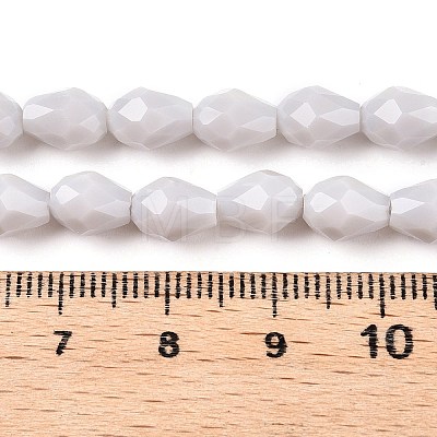 Opaque Solid Color Beads Strands EGLA-N013-P6mm-D05-1