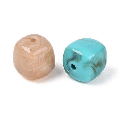 Opaque Acrylic Beads OACR-ZX006-33M-1