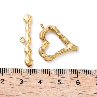 Ion Plating(IP) 304 Stainless Steel Toggle Clasps X-STAS-A092-08A-G-1