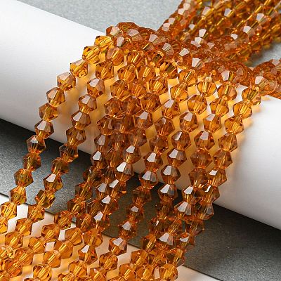 Transparent Glass Beads Strands GLAA-F029-3mm-28-1