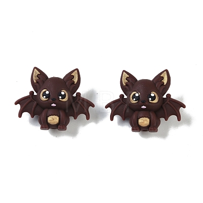 Halloween Theme Silicone Focal Beads SIL-M005-05B-1