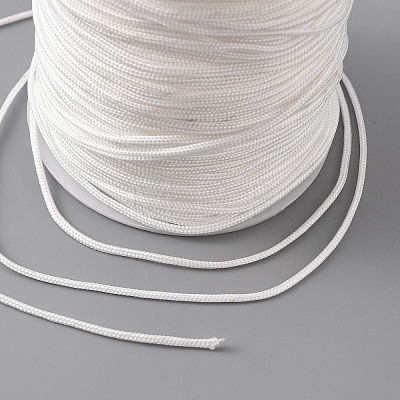 Nylon Braided Cord NWIR-G006-1.5mm-01-WH-1