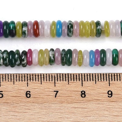 Natural & Synthetic Mixed Stone Beads Strands G-Q159-B12-01-1