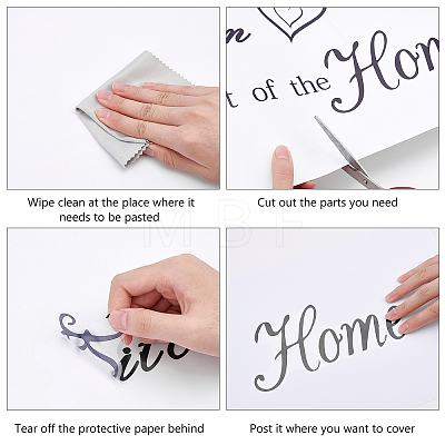 PVC Wall Stickers DIY-WH0228-097-1