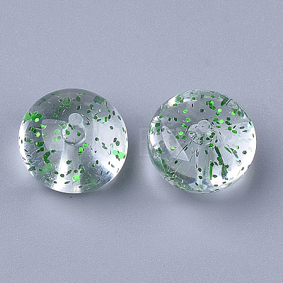 Transparent Acrylic Beads MACR-S361-19C-1