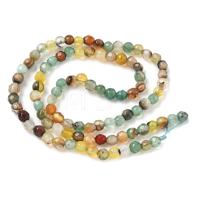Natural Agate Beads Strands G-H302-A01-11-1