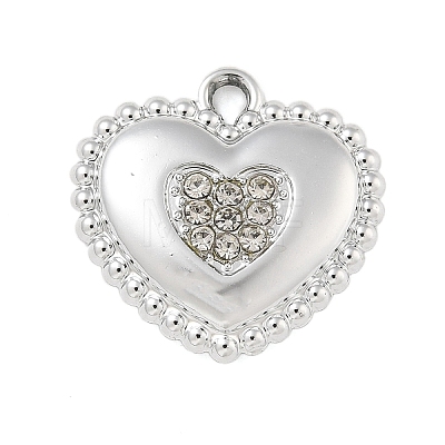 Alloy Rhinestone Pendants PALLOY-P308-14P-1