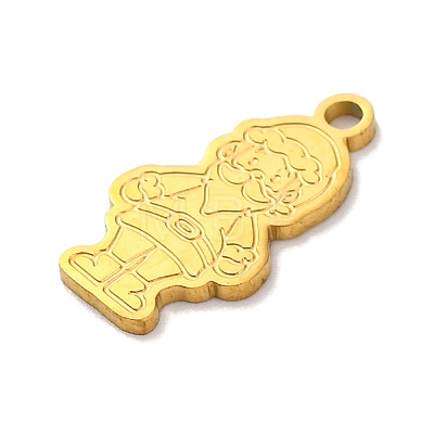 Christmas Theme 201 Stainless Steel Pendants LS-STAS-Q015-13G-01-1