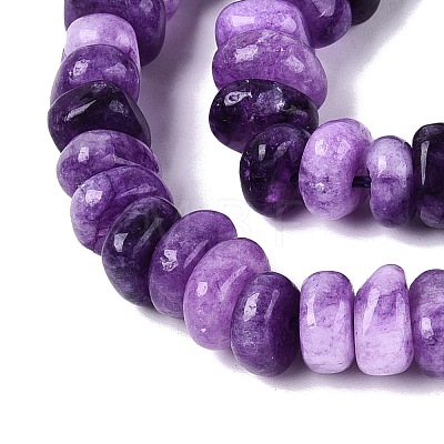 Dyed Natural Quartz Beads Strands G-N359-16A-07-1