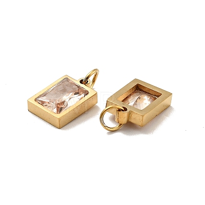 PVD Vacuum Plating 304 Stainless Steel Pendants X-STAS-D189-03G-B09-1