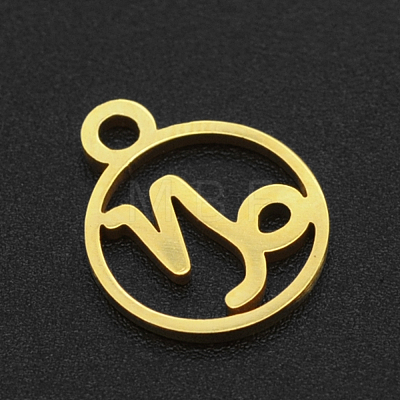 201 Stainless Steel Charms STAS-T014-LA111-10-1