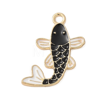 Alloy Enamel Pendants ENAM-A009-01G-03-1