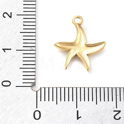 304 Stainless Steel Pendants STAS-I327-05G-1