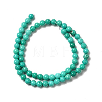 Dyed & Heated Natural Magnesite Beads Strands G-G924-01A-02-1