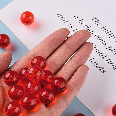 Transparent Acrylic Beads LS-X-MACR-S370-A16mm-712-1