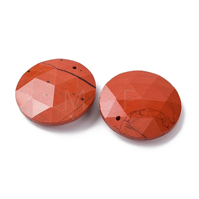 Natural Red Jasper Pendants G-H331-01C-1