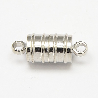 Brass Magnetic Clasps with Loops X-KK-MC028-S-1