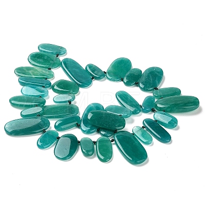 Natural Amazonite Beads Strands G-M408-D02-1