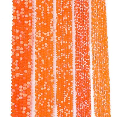 Transparent Glass Beads Strands EGLA-A044-T8mm-MB25-1
