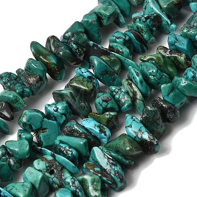 Natural HuBei Turquoise Bead Strands G-H345-A01-13-1