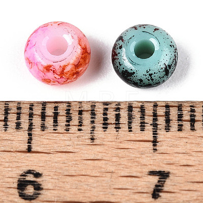 3/0 Baking Paint Glass Beads X1-GLAA-G118-02-1