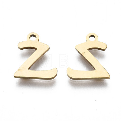 201 Stainless Steel Charms STAS-T044-217G-Z-1