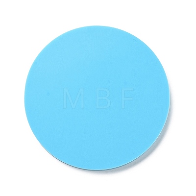 DIY Mother's Day Theme Flat Round Pendant Silicone Molds SIMO-H010-02H-1