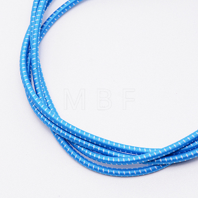 Polyester Latex Elastic Cord Shoelace AJEW-WH0121-55H-1