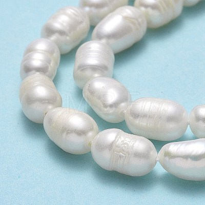 Natural Cultured Freshwater Pearl Beads Strands PEAR-J006-18B-01A-1