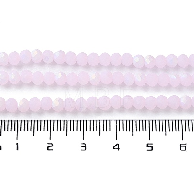 Imitation Jade Glass Beads Strands X1-EGLA-A034-J4mm-MB02-1
