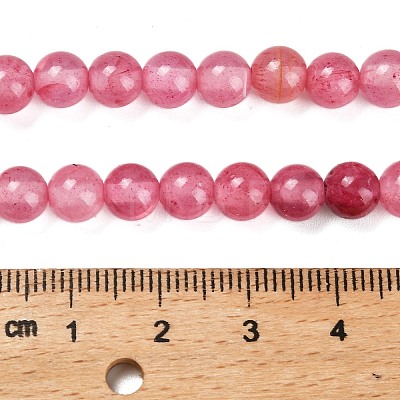 Natural Green Jade Beads Strands G-B128-A06-02-1