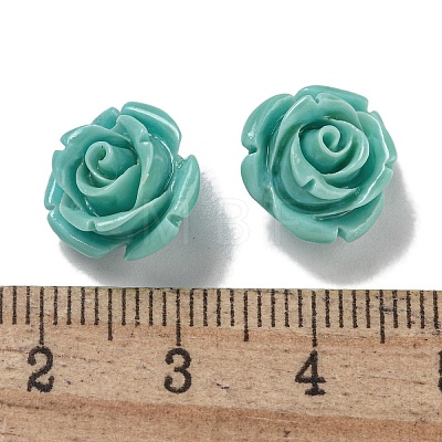 Synthetic Coral Dyed Carved Beads SHEL-I001-05D-01-1
