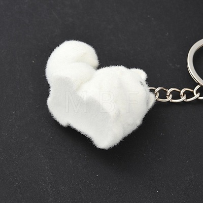 Alloy with Resin Cute Keychain KEYC-Z006-01P-B-1
