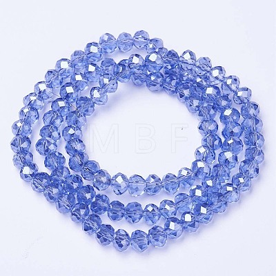 Electroplate Glass Beads Strands LS-EGLA-A034-T8mm-A17-1