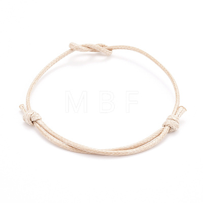 Adjustable Korean Waxed Polyester Cord Bracelets Sets BJEW-JB06182-1