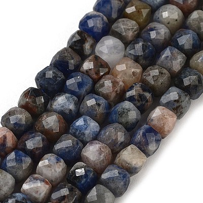 Natural Sodalite Beads Strands G-G140-C05-03-1