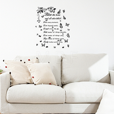 PVC Wall Stickers DIY-WH0268-008-1