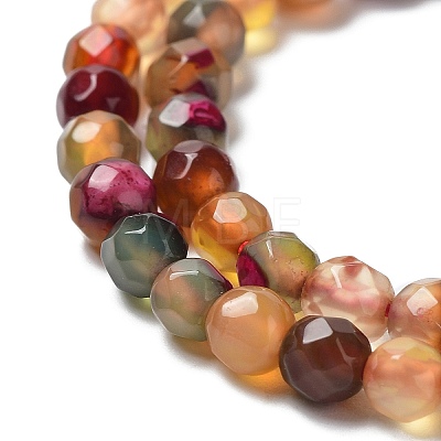 Natural Agate Beads Strands G-Q1000-01C-1