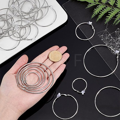 15Pairs 5 Styles Alloy Clip-on Earrings EJEW-PH0001-60-1
