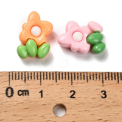 Opaque Resin Cabochons RESI-I068-01A-03-1